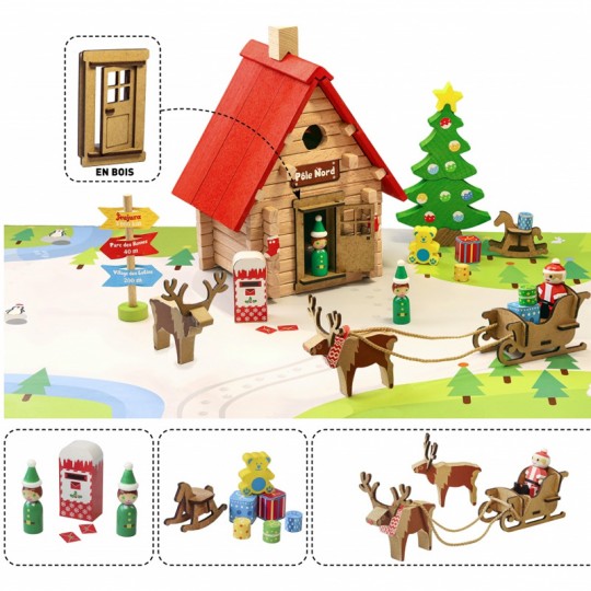 Le Chalet de Noël 90 pcs - Jeujura Jeujura - 2