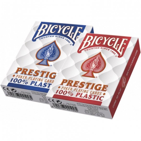 Jeu de cartes Bicycle Prestige 100 % plastique Bicycle - 1