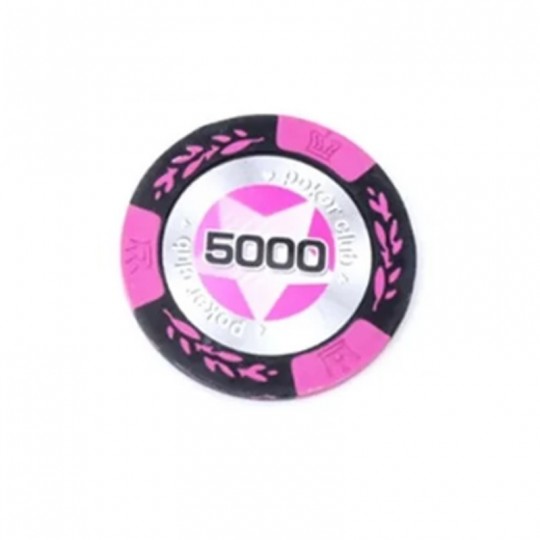 Jetons Poker Crown 5000 14gr - Rouleau de 20 Jetons ARGILE Loisirs Nouveaux - 1
