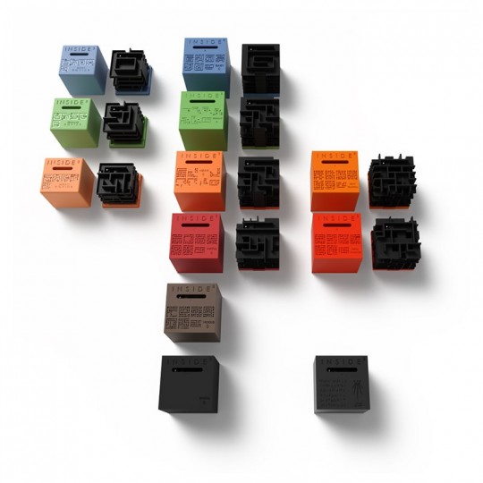 Cube INSIDE3 - Mean 0 Orange Doug Solutions - 4