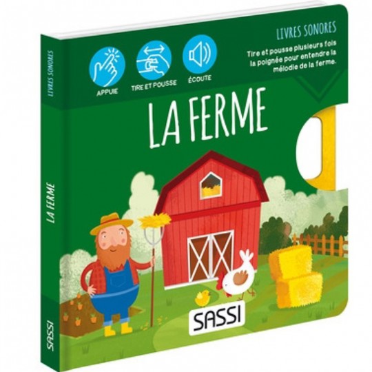 Livres Sonores : La Ferme - Sassi Sassi - 1