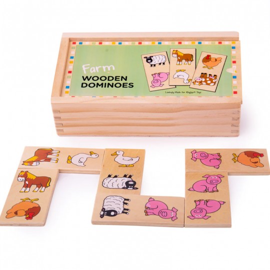 Dominos Animaux Ferme BigJigs Toys - 1