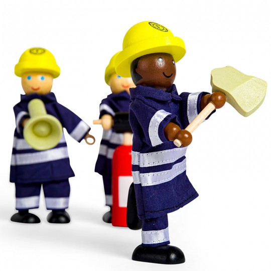 Ensemble figurines de pompiers Tidlo - 2