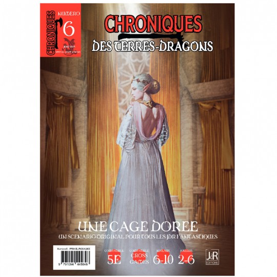 Chroniques Des Terres Dragons - N° 6 Une cage dorée JDR Editions - 1
