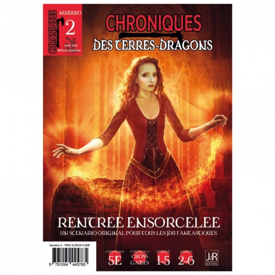 Chroniques Des Terres Dragons - N° 2 Rentrée Ensorcelée JDR Editions - 1