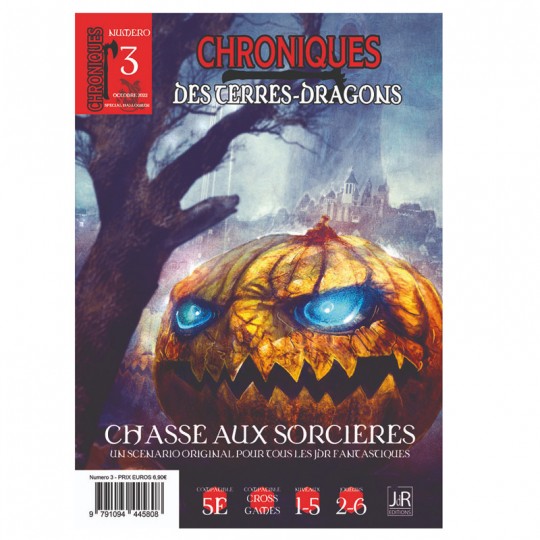 Chroniques Des Terres Dragons - N° 3 Chasse aux sorcières JDR Editions - 1
