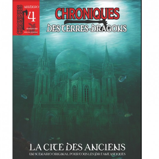 Chroniques Des Terres Dragons - N° 4 La cité des anciens JDR Editions - 1