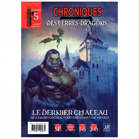 Chroniques Des Terres Dragons - N° 5 Le dernier château JDR Editions - 1