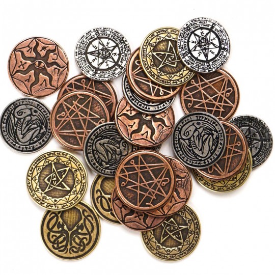 Legendary Metal Coins - Set Cthulhu Lucky Duck Games - 2