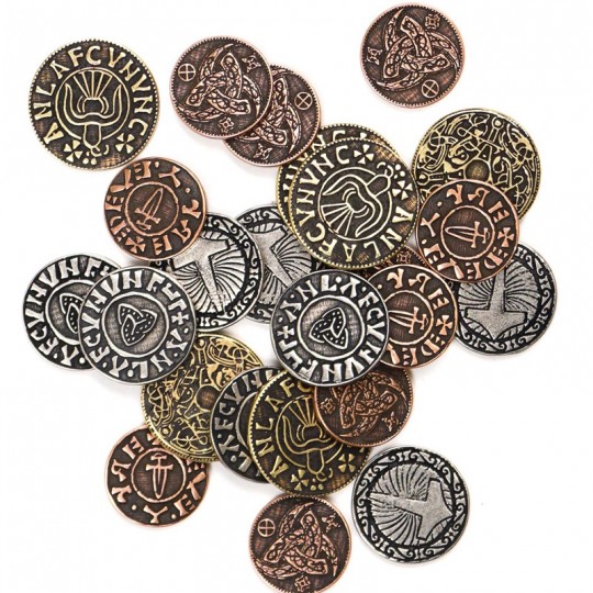 Legendary Metal Coins - Set Viking Lucky Duck Games - 1