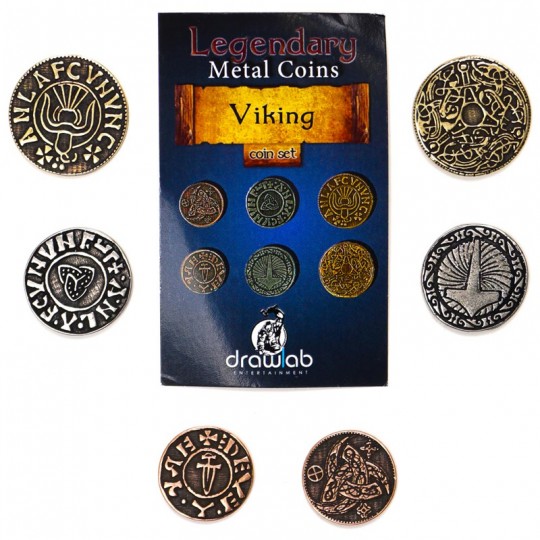 Legendary Metal Coins - Set Viking Lucky Duck Games - 2