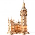 Big Ben lumineux - Puzzle 3D Mécanique en bois Rolife Rolife - 1 Big Ben lumineux - Puzzle 3D Mécanique en bois Rolife Rolife - 1