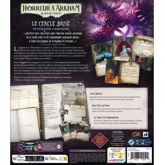 Horreur à Arkham : Le Jeu de Cartes - Le Cercle Brisé (Campagne) Fantasy Flight Games - 3