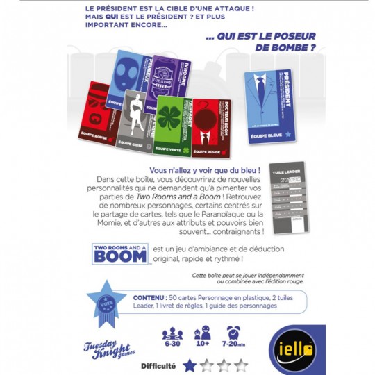 Two Rooms and a Boom (Bleu) - Mini Games iello - 2