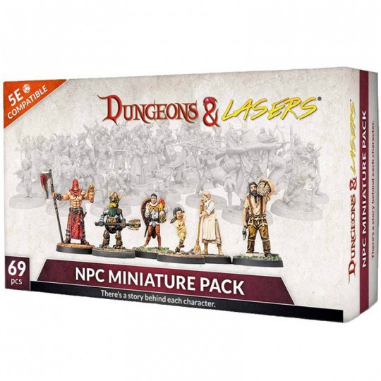 Dungeons & Lasers - NPC Miniature Pack Archon Studio - 1