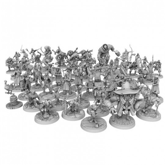 Dungeons & Lasers - NPC Miniature Pack Archon Studio - 2