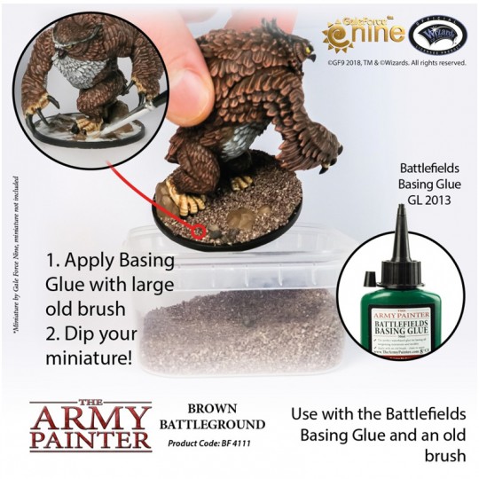 Flocage Sable rocheux - Brown Battleground - Army Painter Army Painter - 3