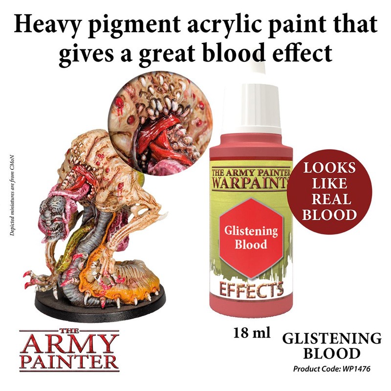 Effet sang - Warpaints Effects Glistening Blood - Army Painter - Boutique  BCD JEUX