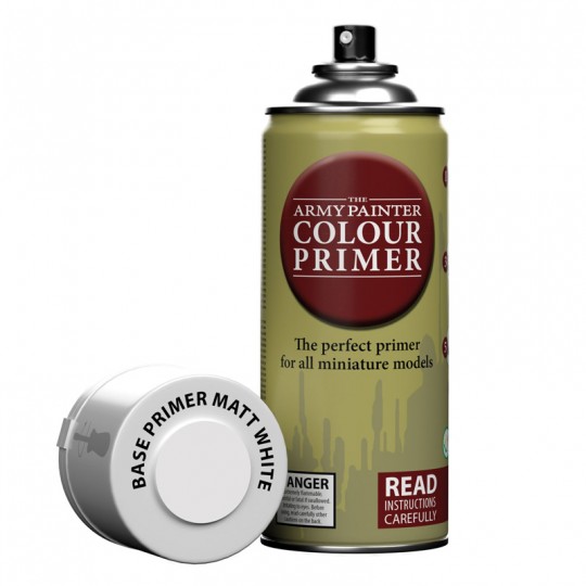 Sous couche blanche Mat - Base Primer Matt White - Army Painter Army Painter - 1