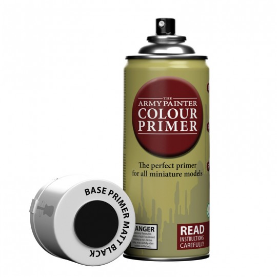 Sous couche Noire mat - Base Colour Primer Matt Black - Army Painter Army Painter - 1