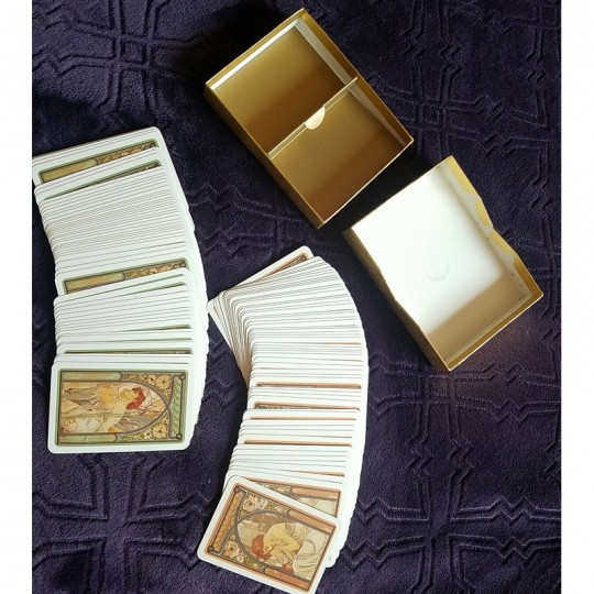 2 Jeux de 55 cartes Mucha Piatnik - 4