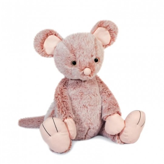 Peluche Lily la souris Rose 17 cm - Histoire d'Ours Histoire d'Ours - 1