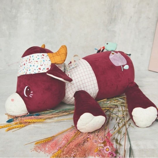 Grande peluche Range-secrets Rosalie la vache 110cm - Lilliputiens Lilliputiens - 2