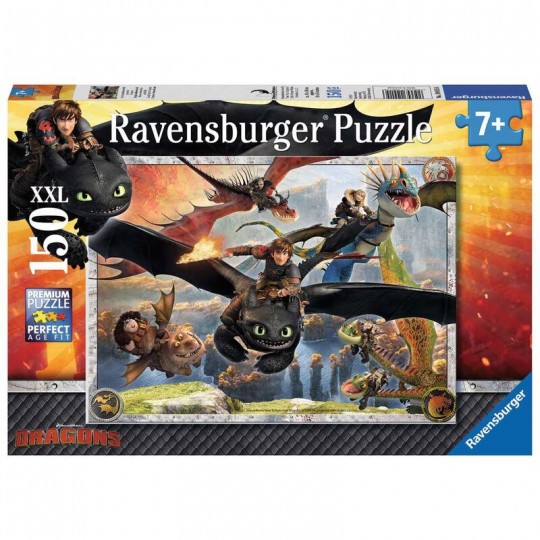 Puzzle 150 p XXL - Dragons Ravensburger - 1