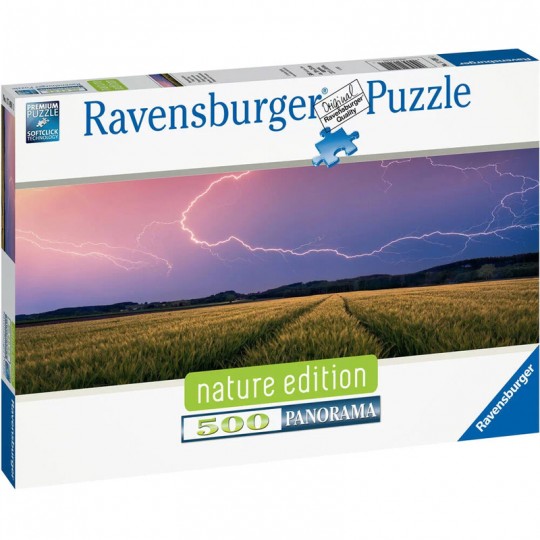 Puzzle 500 p panoramique - Orage d'été (Nature edition) Ravensburger - 1