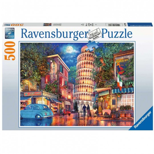 Puzzle 500 p - Une nuit à Pise Ravensburger - 1