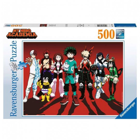 Puzzle 500 p - Les super-héros / My Hero Academia Ravensburger - 1