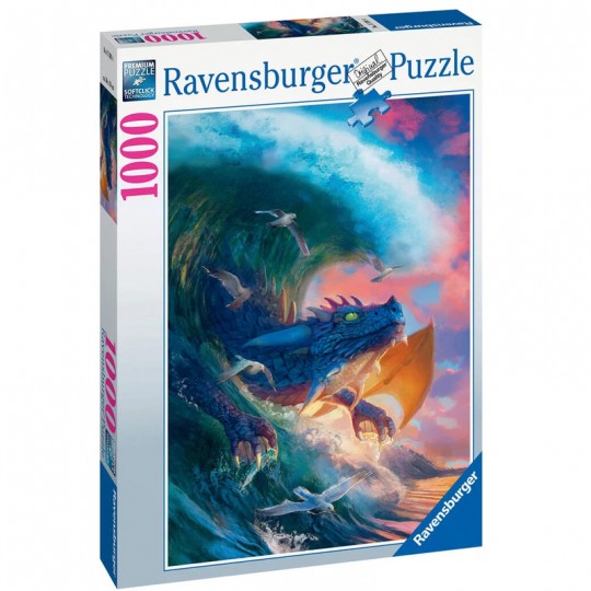 Puzzle 1000 p - La course du dragon Ravensburger - 1