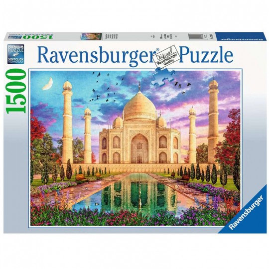 Puzzle 1500 p - Taj Mahal enchanté Ravensburger - 1