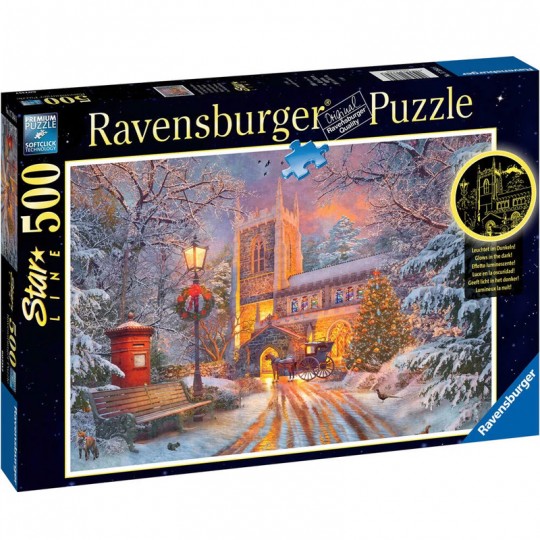 Puzzle Star Line 500 p - Un Noël étincelant Ravensburger - 1