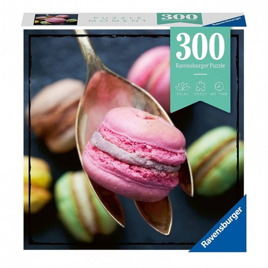 Puzzle Moment 300 p - Macaron Ravensburger - 1