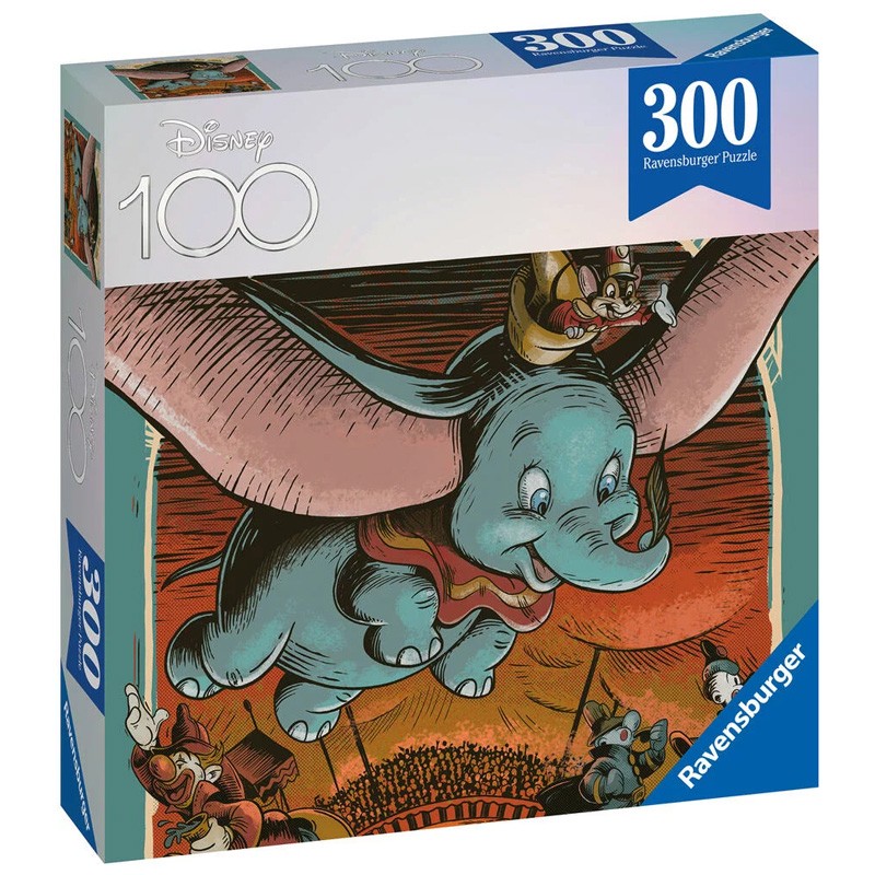 Puzzles 300p - Disney 100 - Dumbo - Un jeu Ravensburger - Boutique