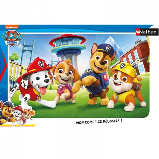 Puzzle cadre 15 p Les chiots de la PatPatrouille Nathan - 1