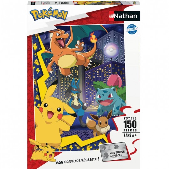 Puzzle 150 p - La ville des Pokémon Nathan - 1
