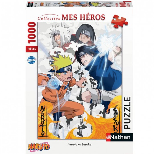 Puzzle N 1000 p - Naruto vs. Sasuke Nathan - 1