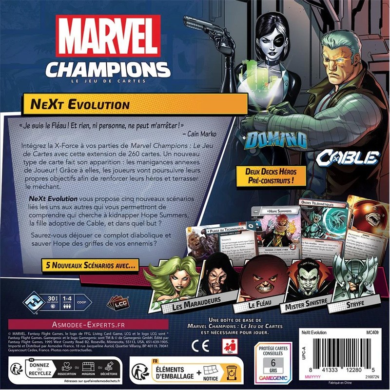 Marvel Champions : Le Jeu de Cartes - Fantasy Flight Games - BCD JEUX