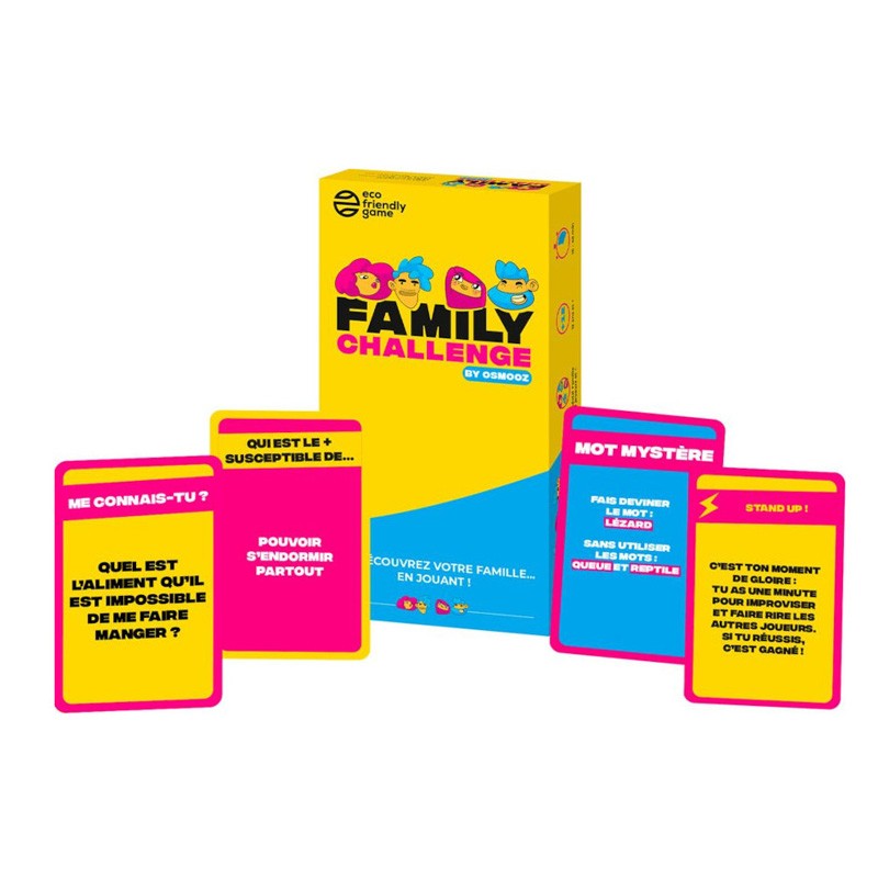Jeu d'ambiance ATM Gaming Family Challenge by Osmooz - Cdiscount