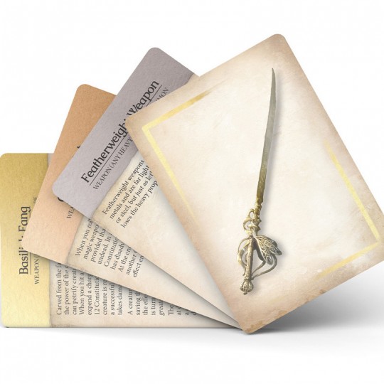 Boite de 50 cartes recueil d'objets magiques Armes et armures (5E) Kobold Erudit - 2