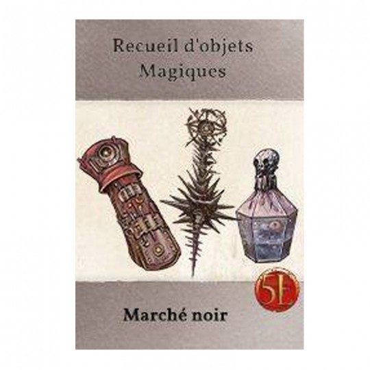 Boite de 50 cartes recueil d'objets magiques Marché Noir (5E) Kobold Erudit - 1