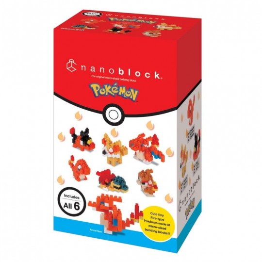Pokémon mininano Fire -  Gift Box NANOBLOCK NANOBLOCK - 1