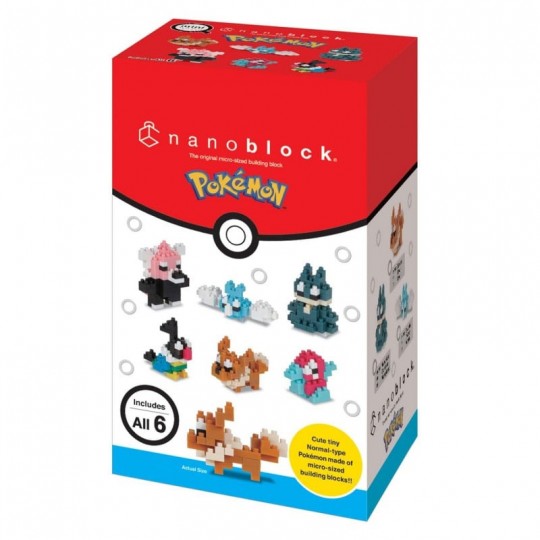 Pokémon mininano Normal -  Gift Box NANOBLOCK NANOBLOCK - 2