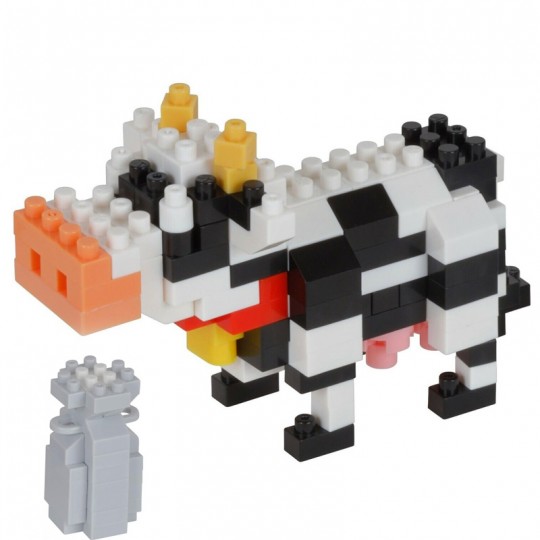 Vache et son bidon de lait - Mini series NANOBLOCK NANOBLOCK - 1