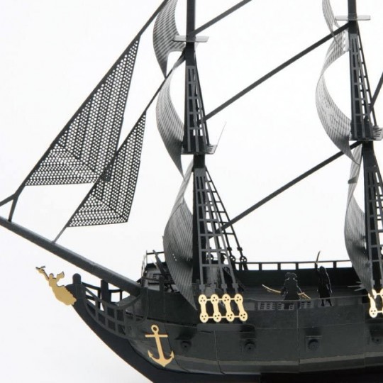 Navire Pirate noir Deluxe Edition - Papernano Premium NANOBLOCK NANOBLOCK - 4