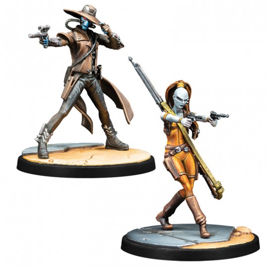 Figurines Star Wars: Shatterpoint - Chasseur de Jedi Set d