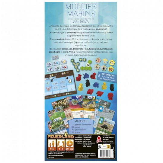 Ark Nova - Extension Mondes Marins SuperMeeple - 2