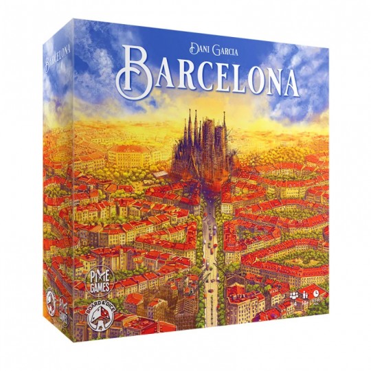 Barcelona Board & Dice - 1